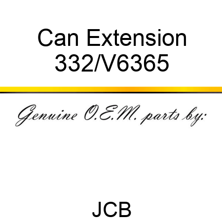 Can Extension 332/V6365