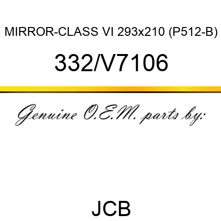 MIRROR-CLASS VI 293x210 (P512-B) 332/V7106