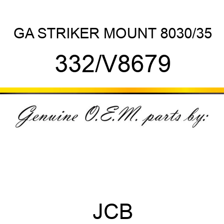 GA STRIKER MOUNT 8030/35 332/V8679