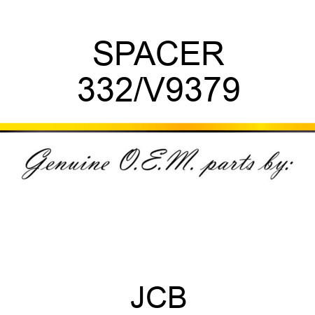 SPACER 332/V9379