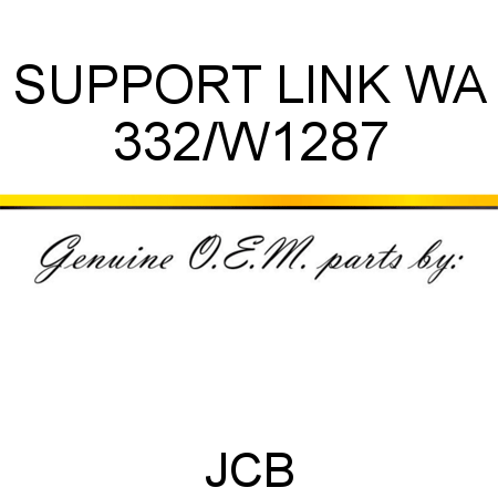 SUPPORT LINK WA 332/W1287