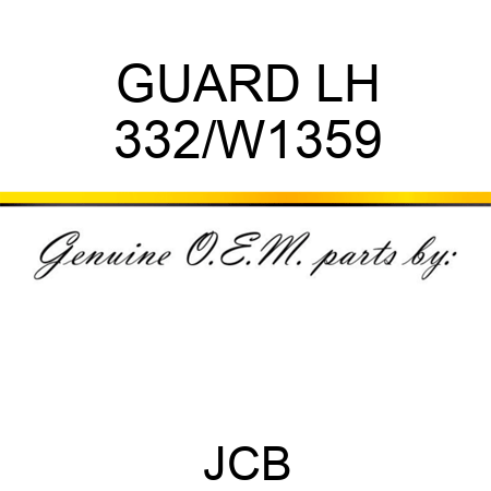 GUARD LH 332/W1359