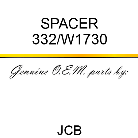 SPACER 332/W1730