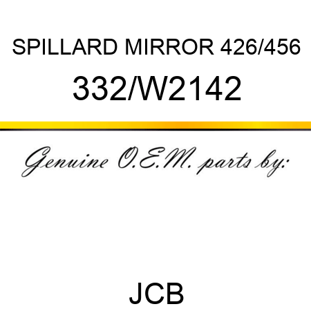 SPILLARD MIRROR 426/456 332/W2142