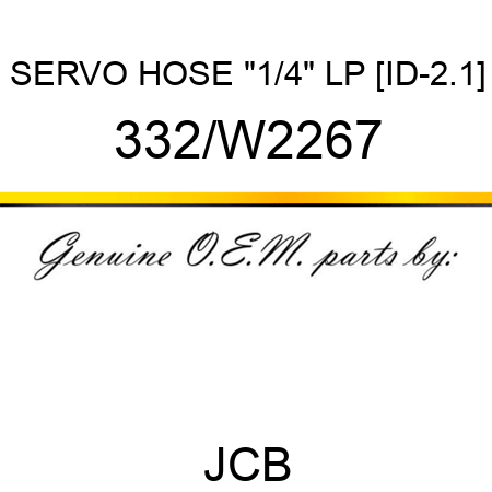 SERVO HOSE 