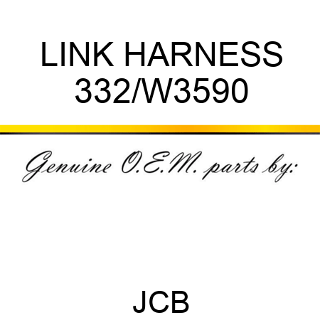 LINK HARNESS 332/W3590