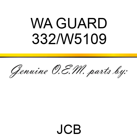 WA GUARD 332/W5109