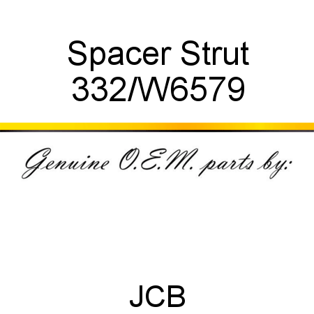 Spacer, Strut 332/W6579