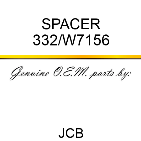 SPACER 332/W7156