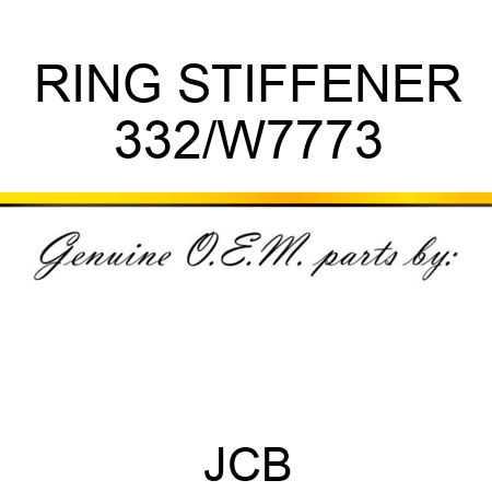 RING STIFFENER 332/W7773