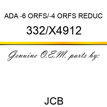 ADA -6 ORFS/-4 ORFS REDUC 332/X4912