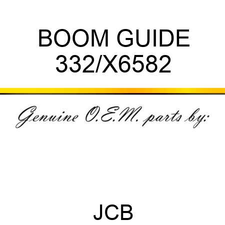 BOOM GUIDE 332/X6582