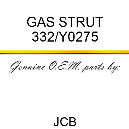 GAS STRUT 332/Y0275