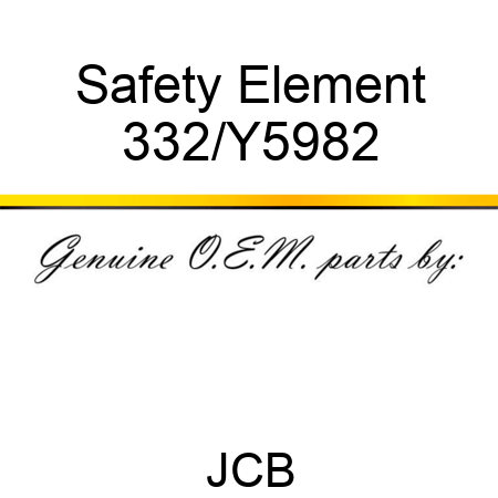 Safety Element 332/Y5982