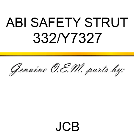 ABI SAFETY STRUT 332/Y7327