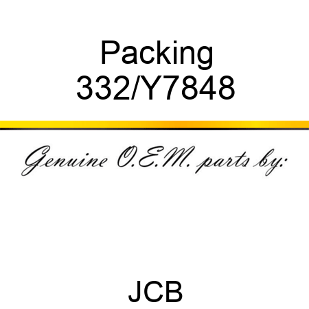 Packing 332/Y7848