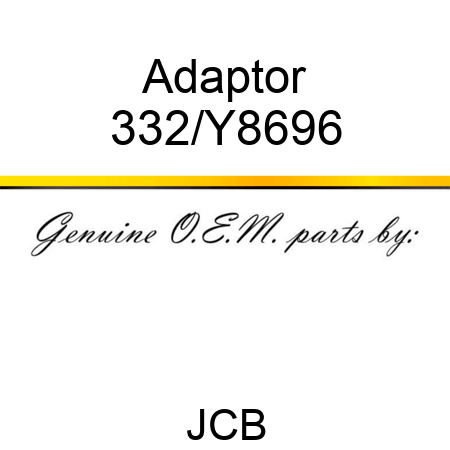 Adaptor 332/Y8696