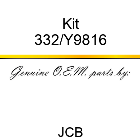 Kit 332/Y9816
