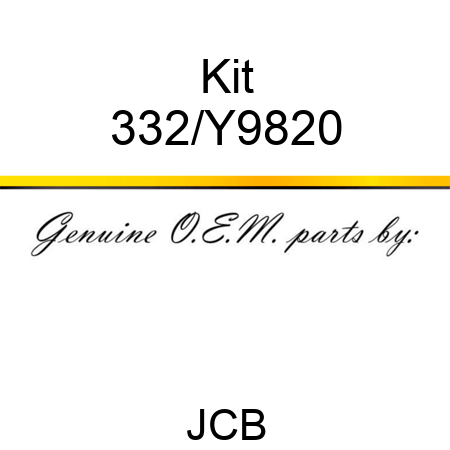 Kit 332/Y9820