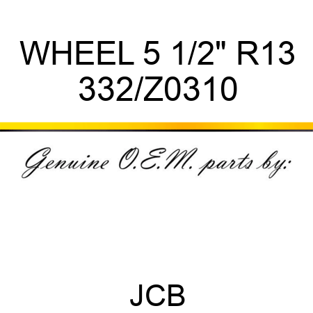 WHEEL 5 1/2