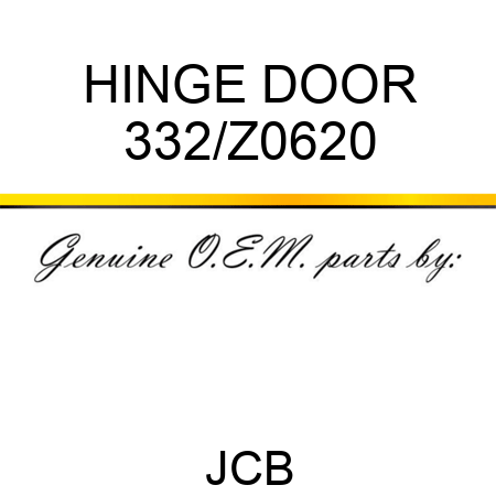 HINGE DOOR 332/Z0620