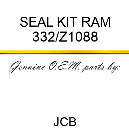 SEAL KIT RAM 332/Z1088