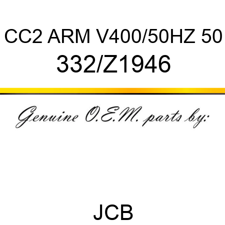 CC2 ARM V400/50HZ 50 332/Z1946