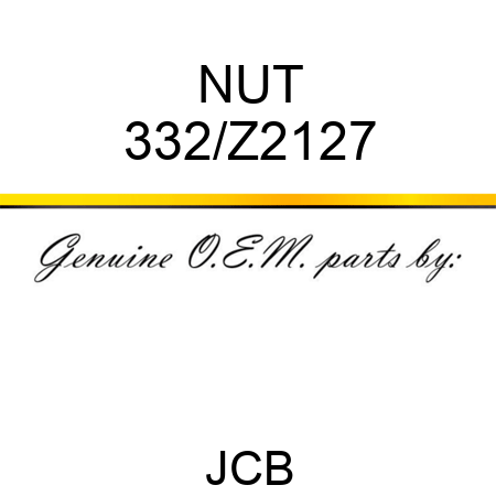 NUT 332/Z2127
