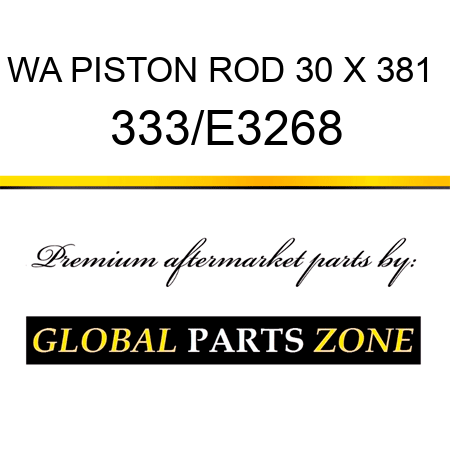 WA PISTON ROD 30 X 381  333/E3268