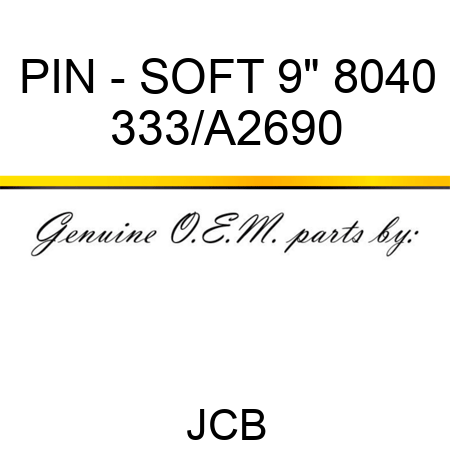 PIN - SOFT 9