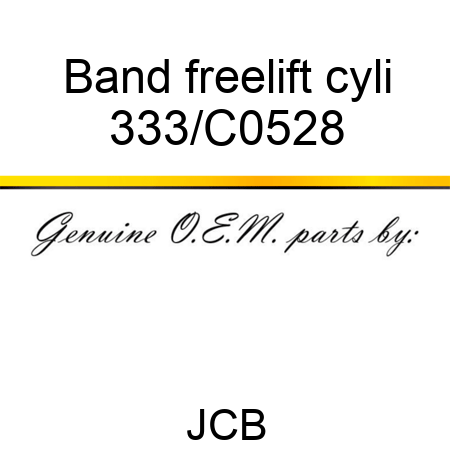 Band freelift cyli 333/C0528