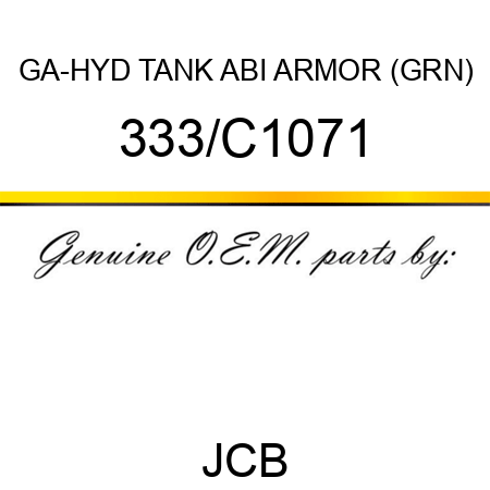 GA-HYD TANK ABI ARMOR (GRN) 333/C1071