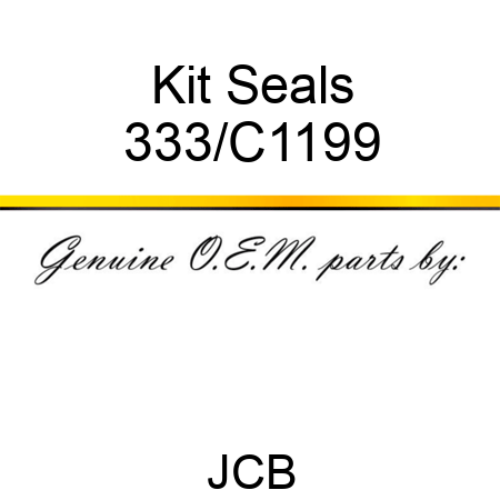 Kit Seals 333/C1199