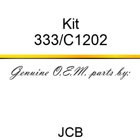 Kit 333/C1202