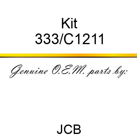 Kit 333/C1211