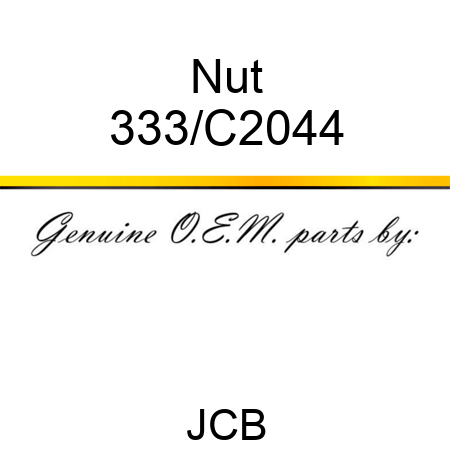 Nut 333/C2044