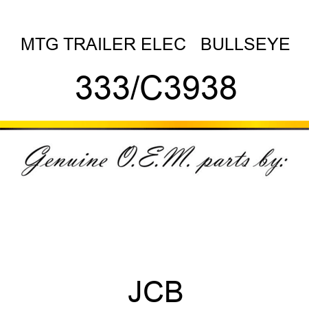 MTG TRAILER ELEC + BULLSEYE 333/C3938