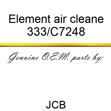 Element air cleane 333/C7248