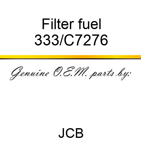 Filter fuel 333/C7276