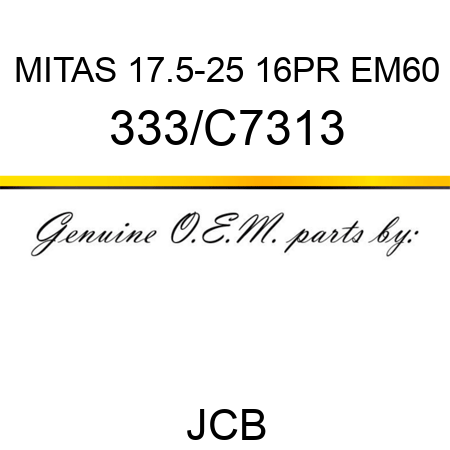 MITAS 17.5-25 16PR EM60 333/C7313