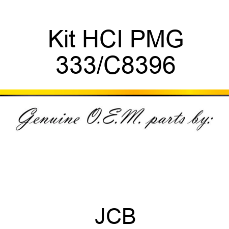 Kit HCI PMG 333/C8396