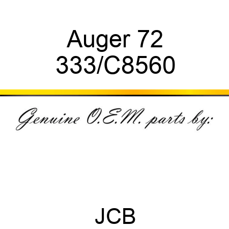 Auger 72 333/C8560