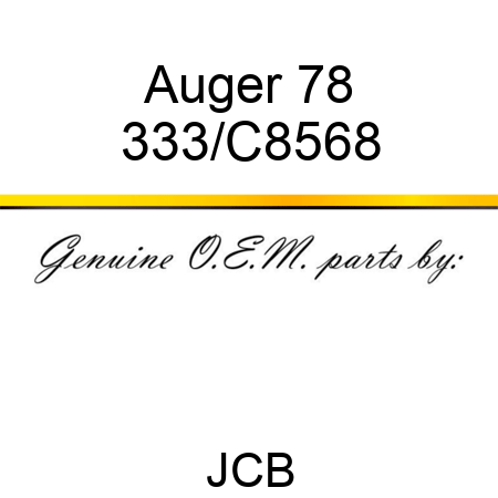 Auger 78 333/C8568