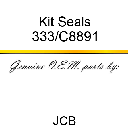 Kit Seals 333/C8891