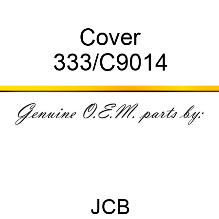 Cover 333/C9014