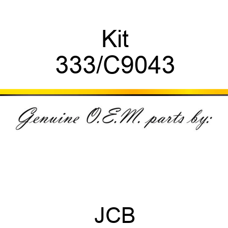 Kit 333/C9043