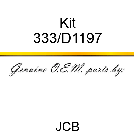 Kit 333/D1197