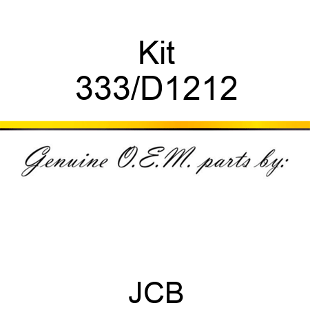 Kit 333/D1212