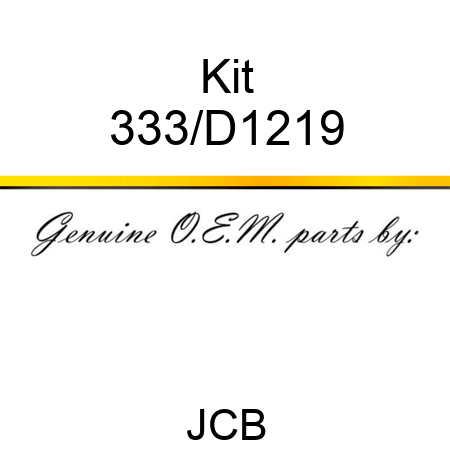 Kit 333/D1219