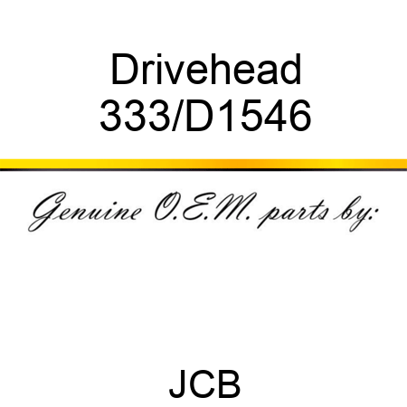 Drivehead 333/D1546